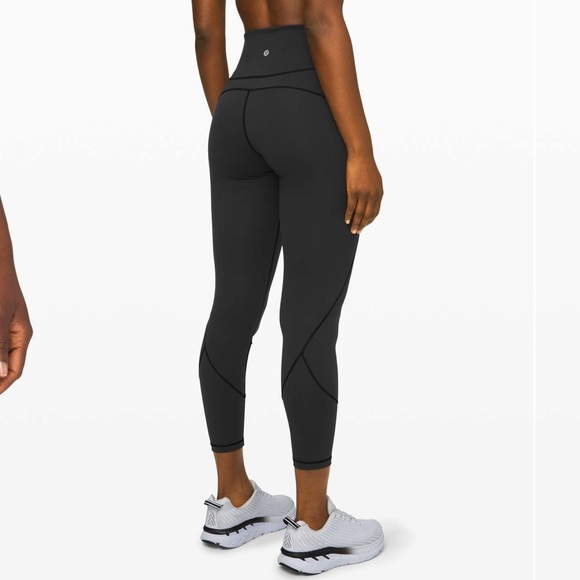 lululemon athletica Pants - Lululemon Black In Movement Tight 25" *Everlux Size 10